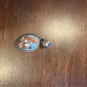 Genuine Turquoise Pendant